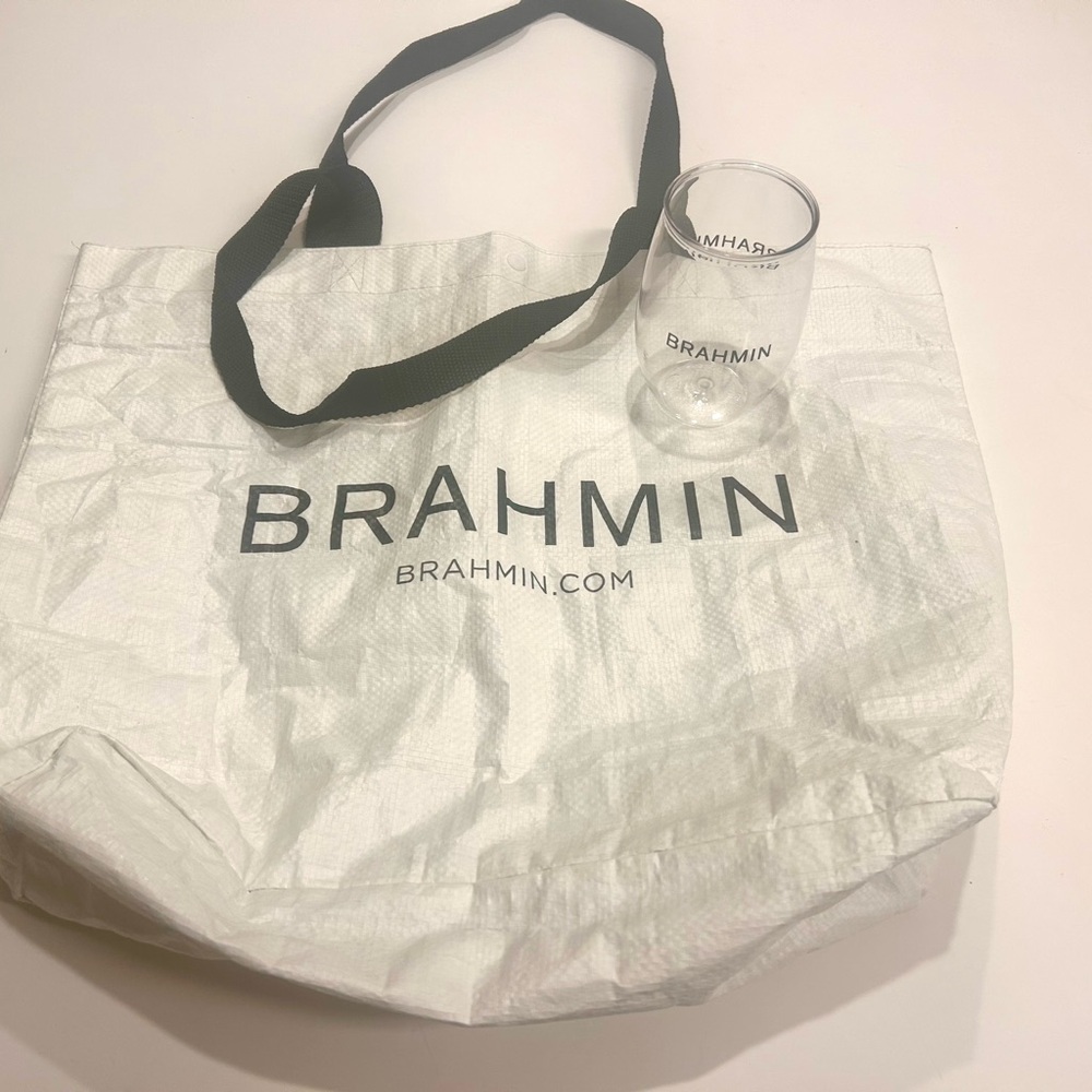 Brahmin Reusable Shopper Bag
*FREE 16ozGlass